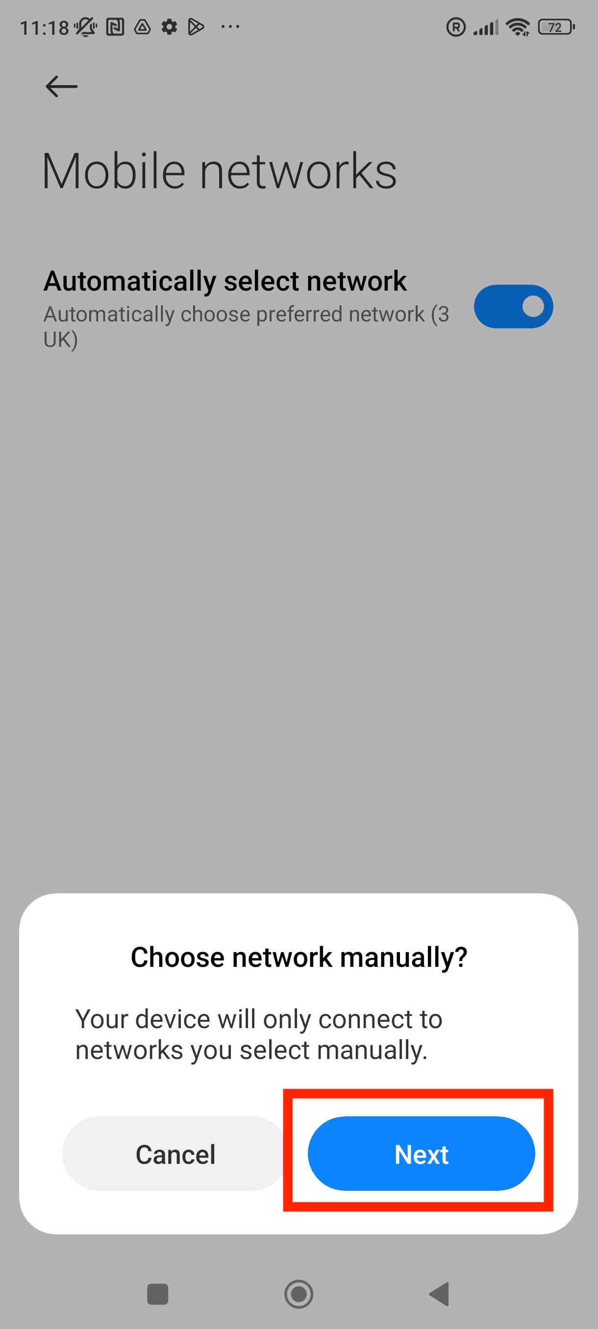 Manual Network Selection on Xiaomi Devices – eSIMzero Support